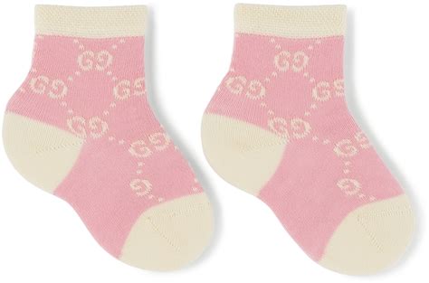 pink baby gucci socks